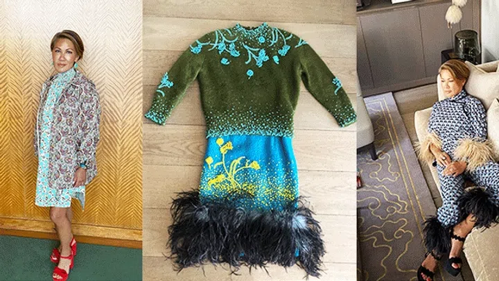 The fashionable wears Prada. Credit: Courtesy