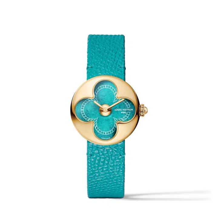 Louis Vuitton Color Blossom watch 2026 - turquoise