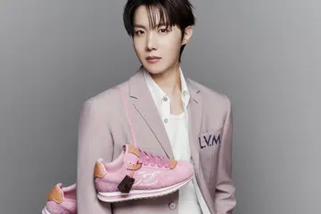 j-hope louis vuitton buttersoft sneakers pink