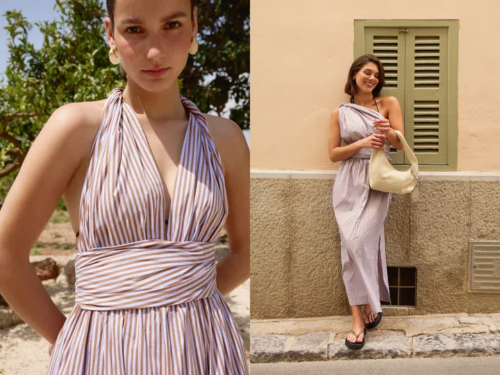 The Paper Bunny Endless Summer: Resort - Multi-way summer dress