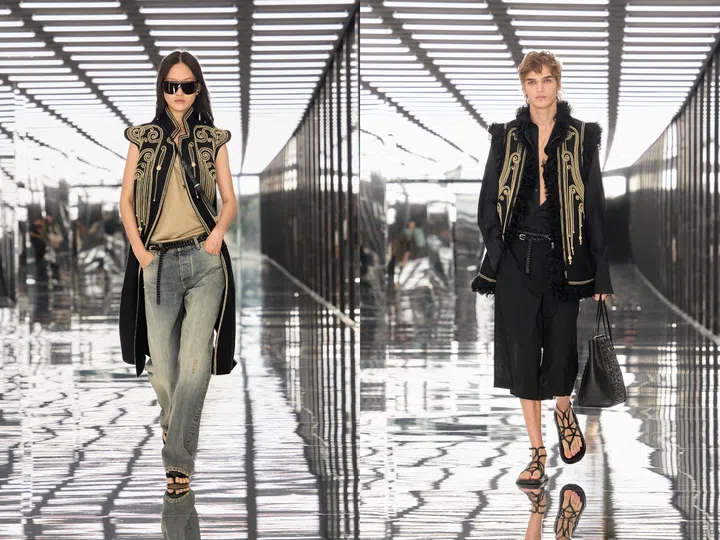 Fendi Spring Summer 2027 runway Milan fashion week