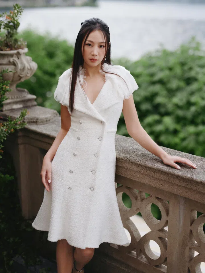 Tasha Low at Chanel Cruise 2025/26 show in Lake Como