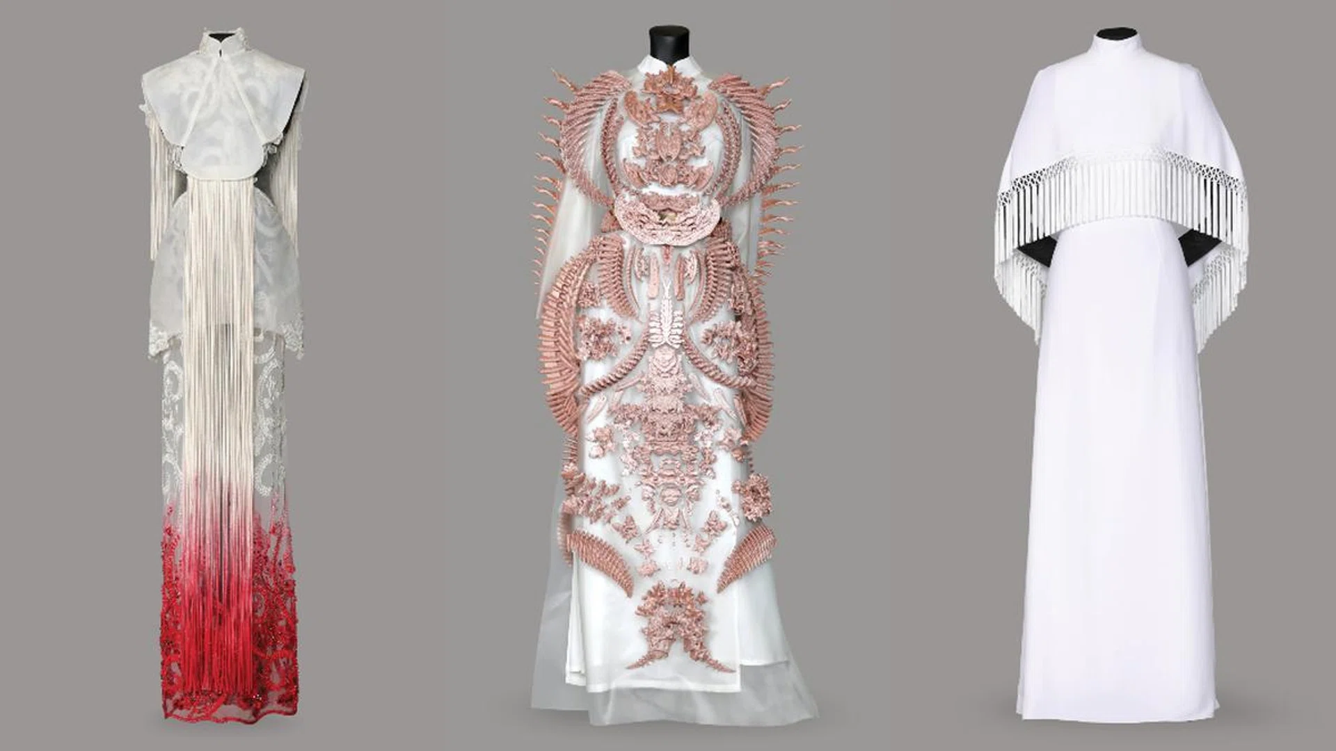 Asian Civilisations Museum's newest exhibition takes a stab at presenting multiple perspectives on what constitutes contemporary Singapore fashion. Credit: Asian Civilisations Museum