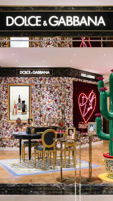 dolce & gabbana beauty store
