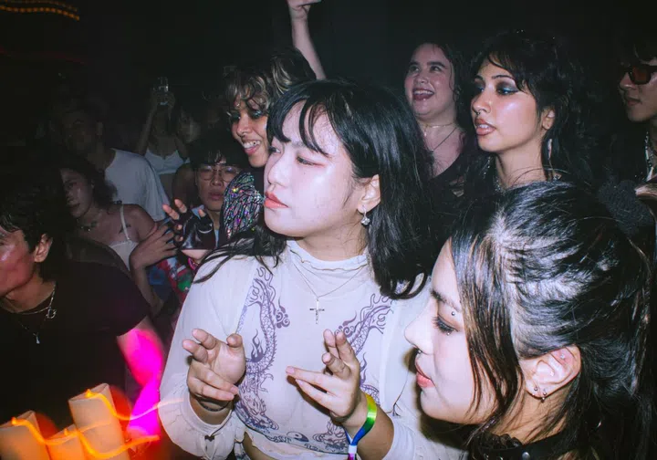Adults Do Hard Dance party dance floor