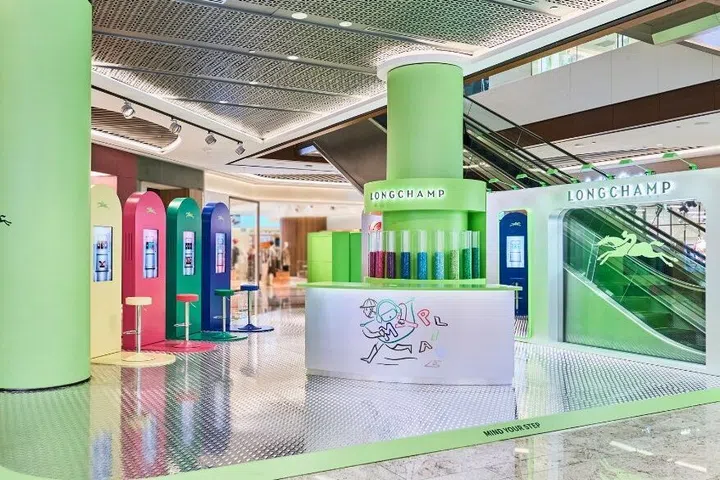 Customise Your Own Longchamp My Pliage Bag at its Singapore pop-up