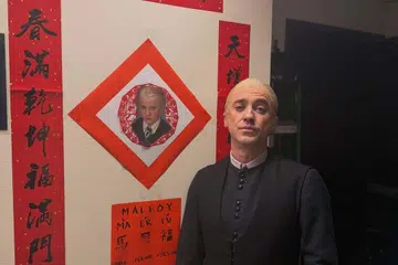 Tom Felton Draco Malfoy Chinese New Year 2026 decorations