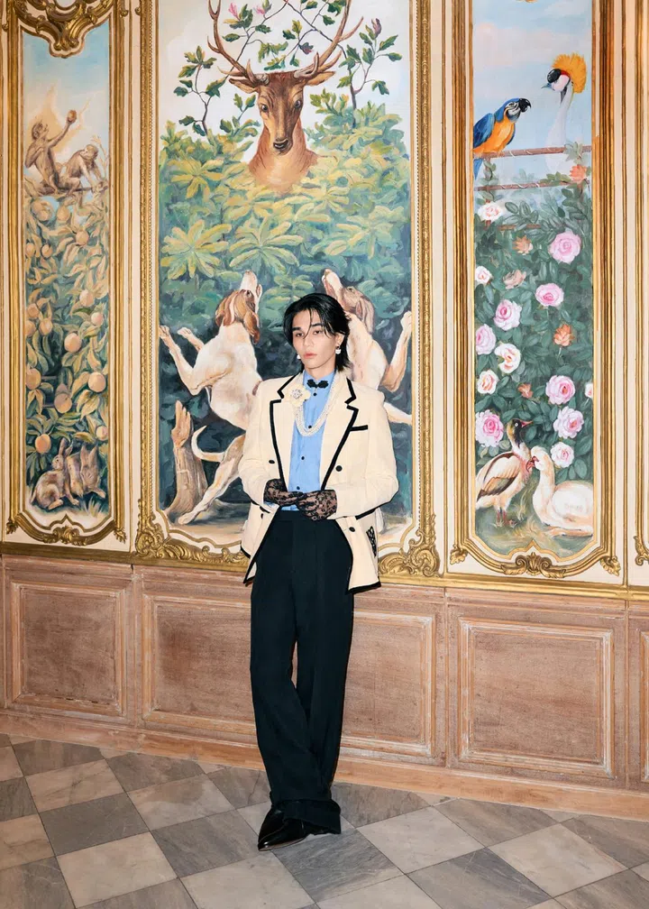 Jeff Satur In Valentino For Female Magazine June Edition Cover