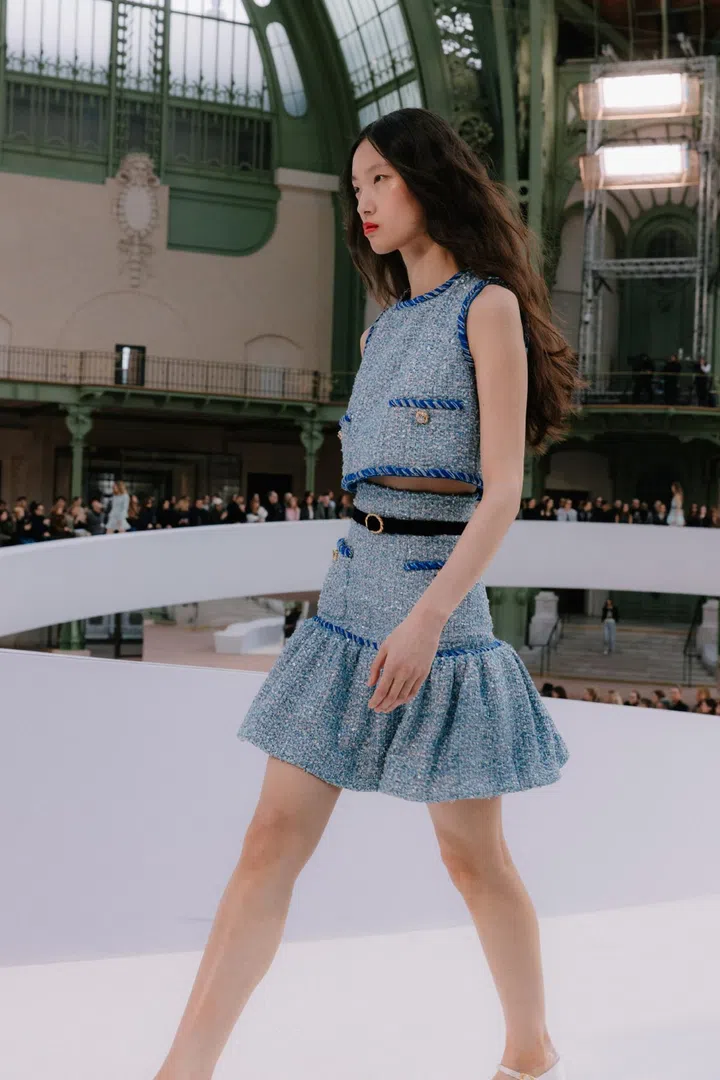 chanel couture spring summer 2025 skirt