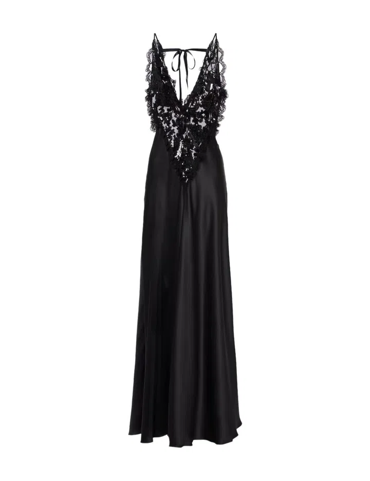 rodarte silk gown nosferatu goth outfit
