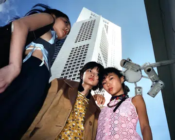 miu miu ss26 collection fashion shoot tan siyou amoeba photography