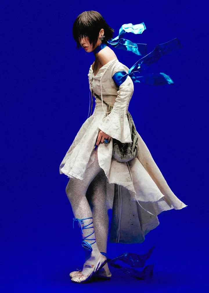 Mae Tan photographed by Feedbeng for her 30th birthday Alice in Wonderland shoot