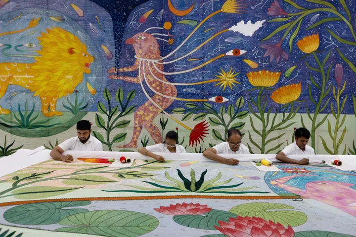 dior Rithika Merchant textile art