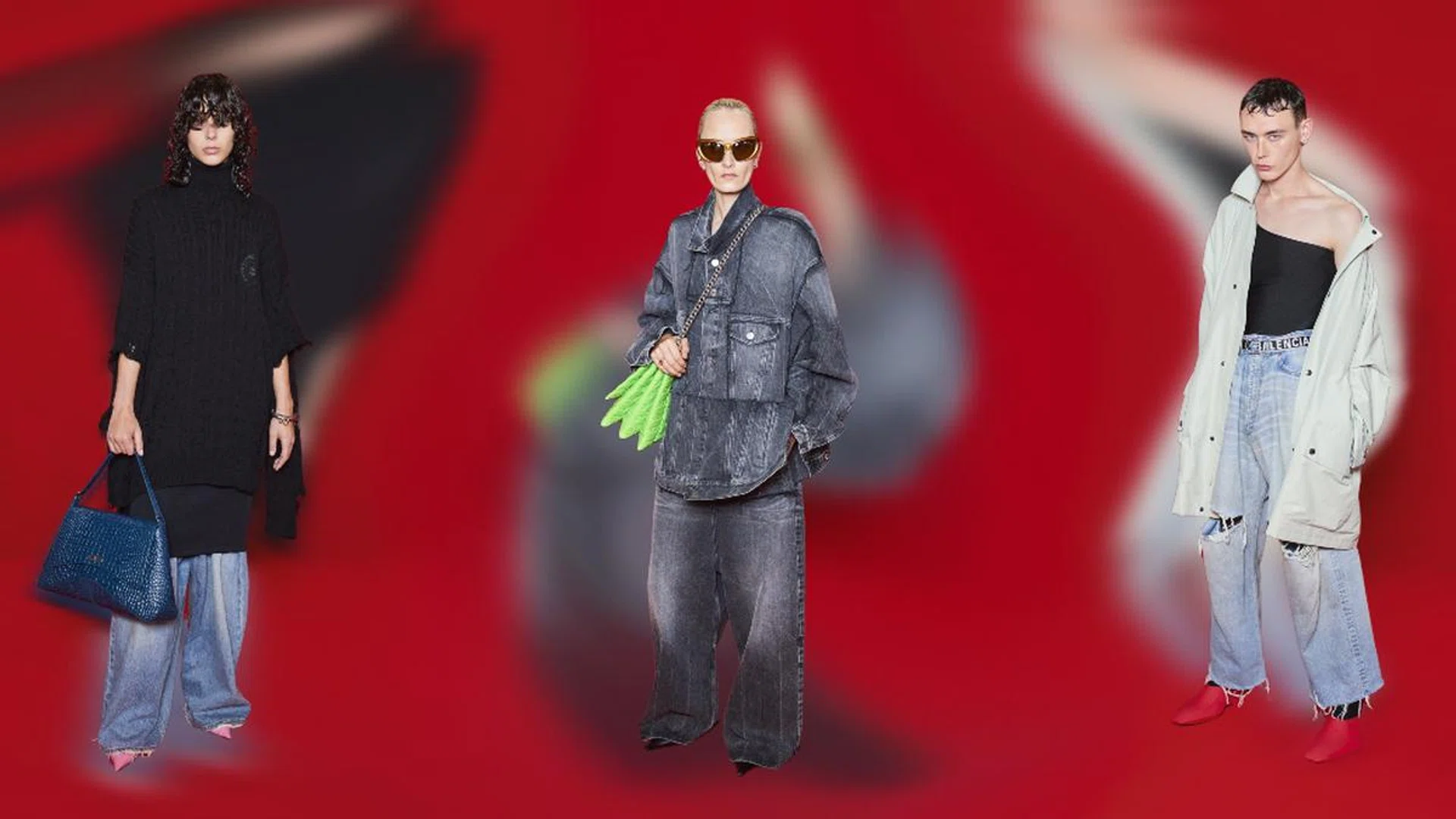 The bigger, the better. Credit: Balenciaga