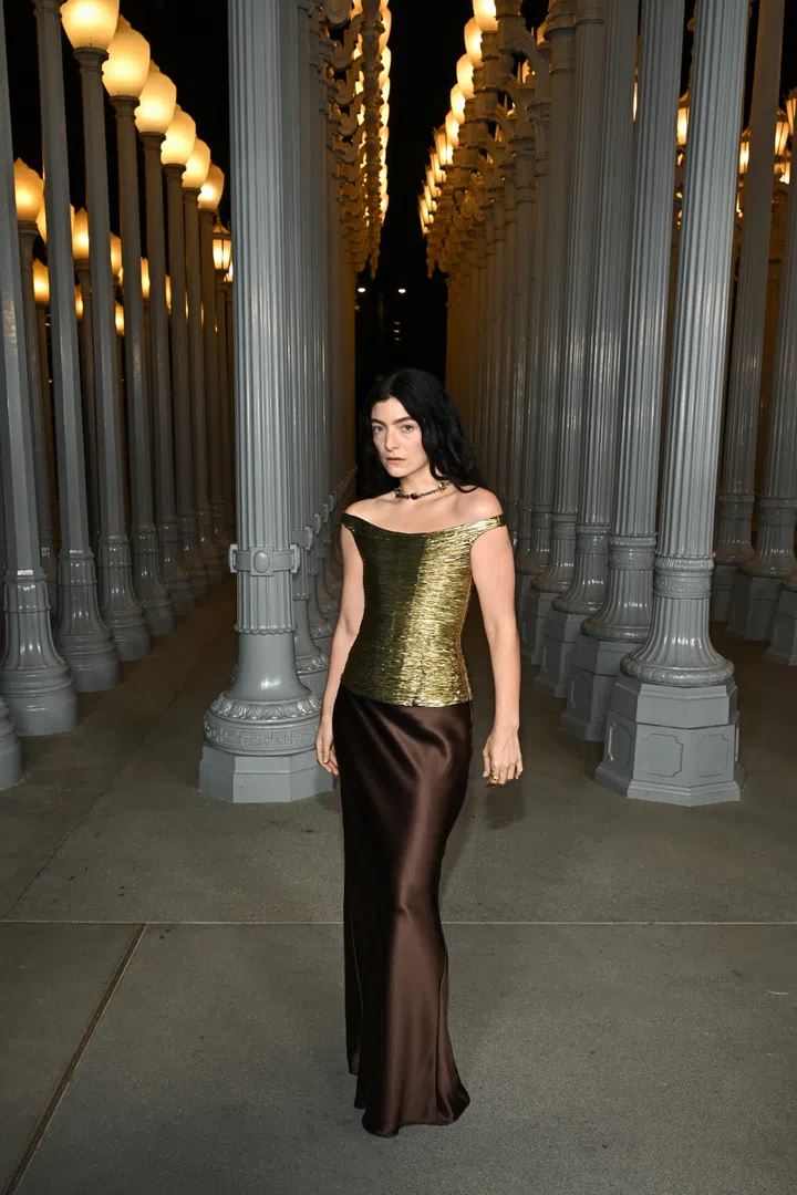 Lorde at the 2025 LACMA Art + Film Gala held at LACMA on November 01, 2025 in Los Angeles, California. (Photo by Michael Buckner/WWD via Getty Images)