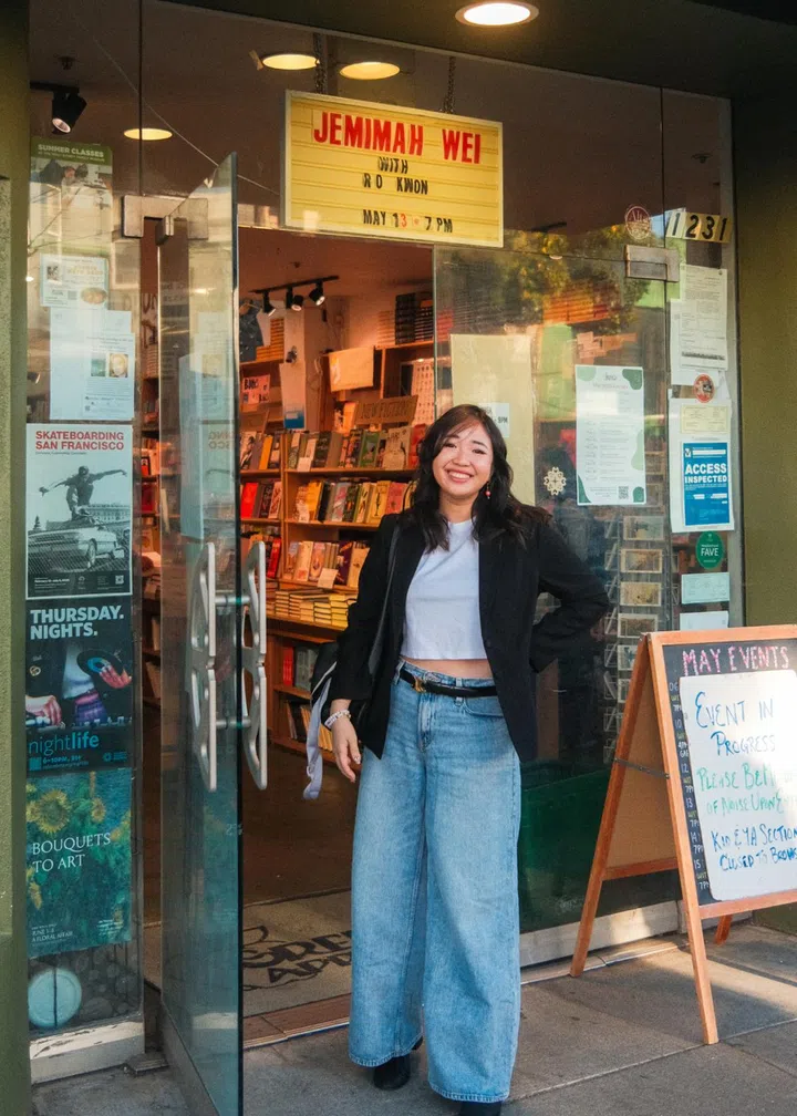 Jemimah Wei, Singaporean author of the book The Original Daughter