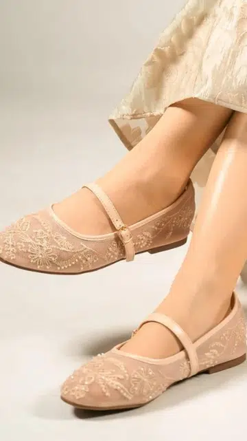 Mesh Ballet Flats