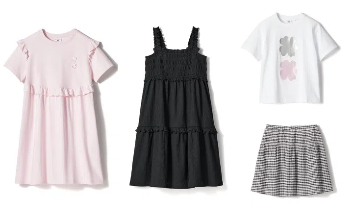 Uniqlo Cecilie Bahnsen girls childrens clothes