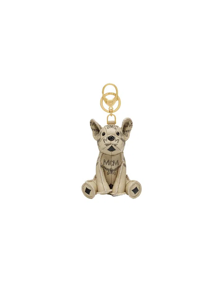 gemini holiday birthday gift ideas mcm key ring french bulldog dog key chain bag charm