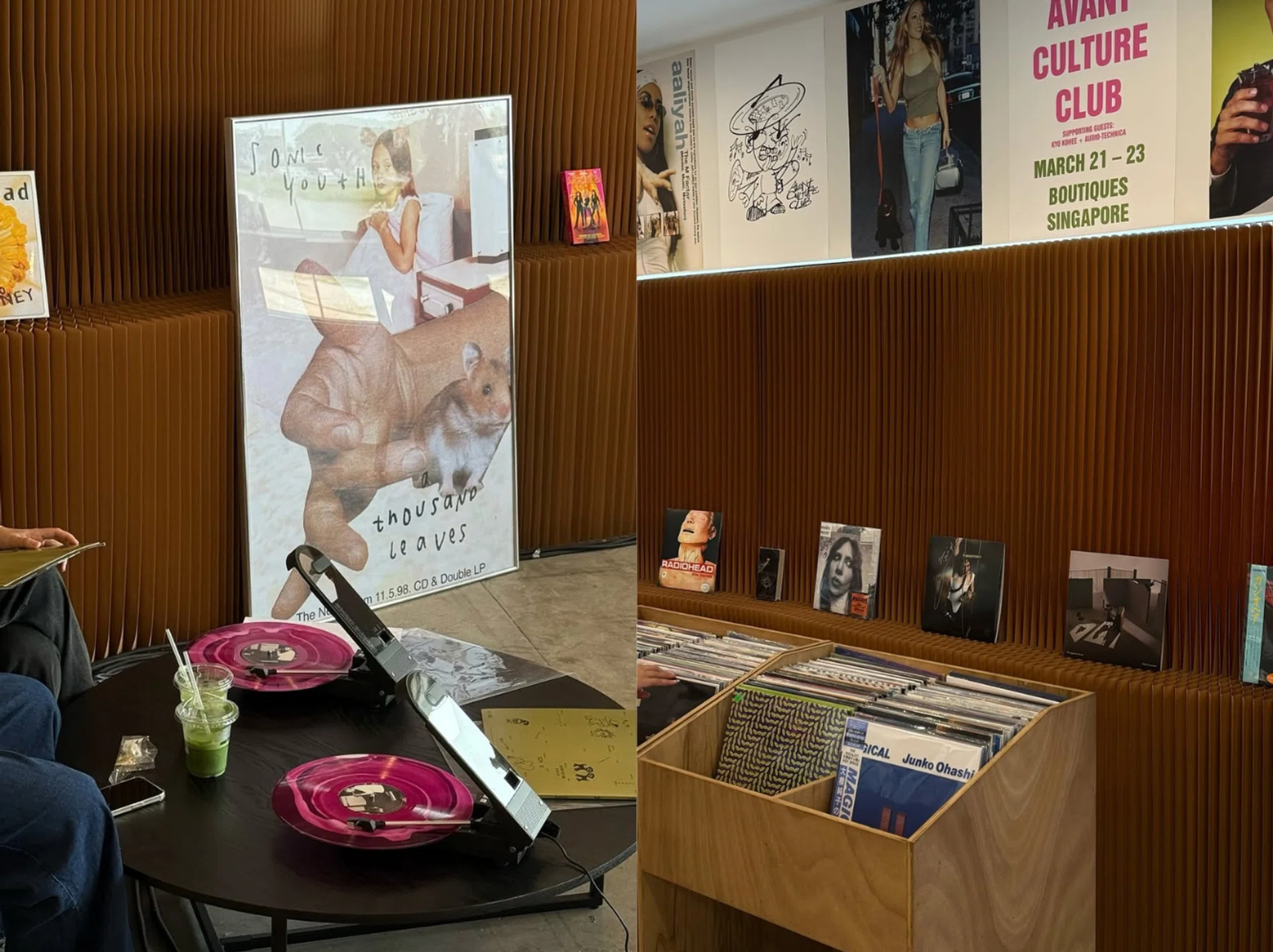 Avant Culture Club Singapore vinyl store