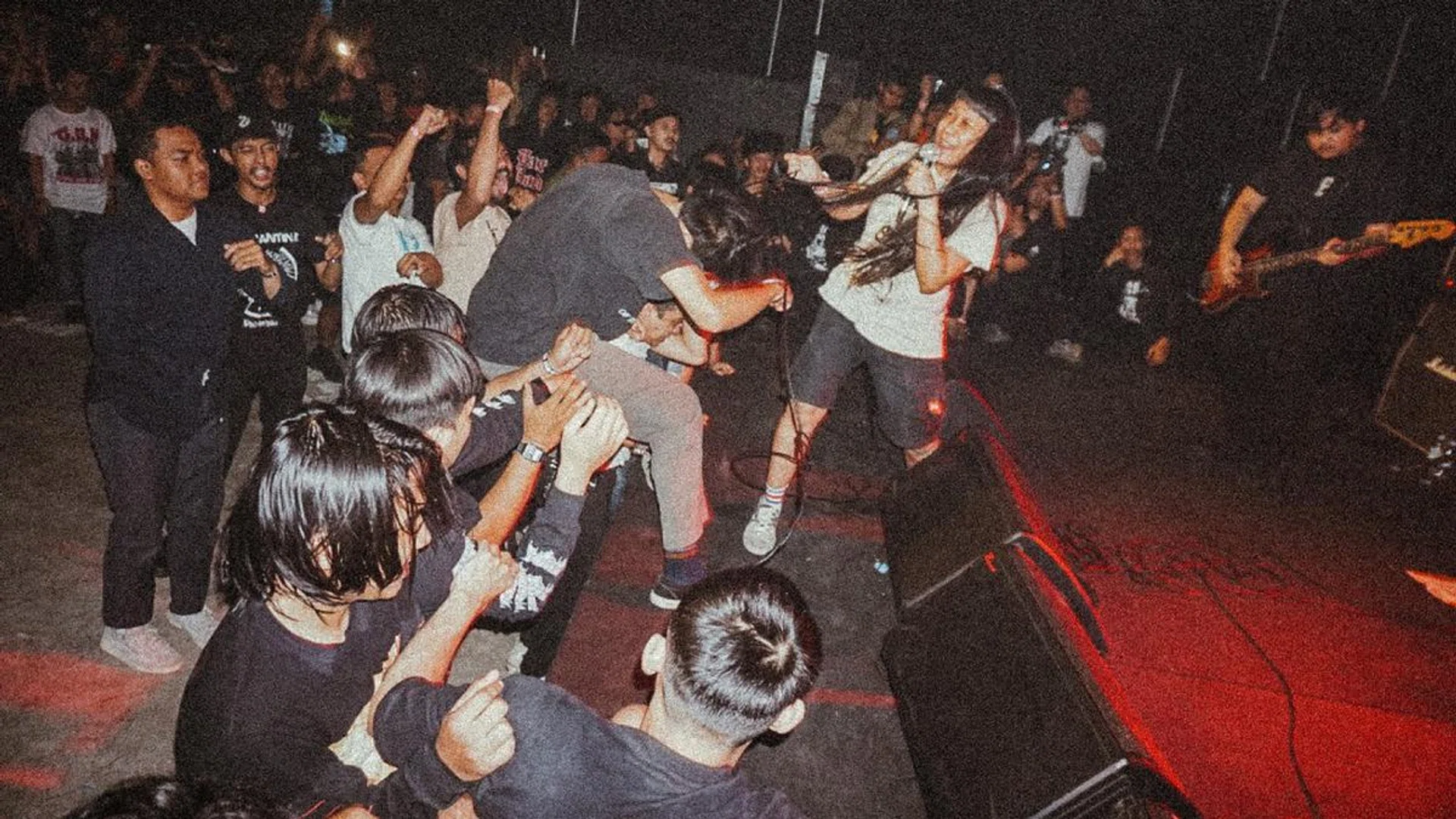 Malay punk outfit Sial performing in Bandung, Indonesia in 2022. Credit: Dewy Andriani  