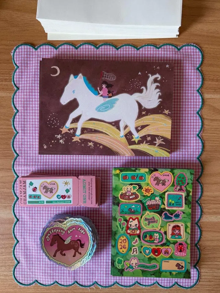 snail mail clubs Singapore - Moon Mail Club by ChamJam