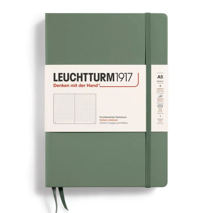 Leuchtturm1917 Hardcover A5 Medium Notebook - Dotted
