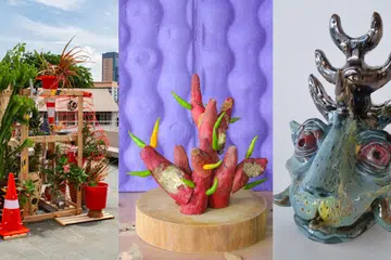 emerging singapore artists fawn world, phoebe zoe ho and Nazerul Khairy Ben‐Dzulkefli