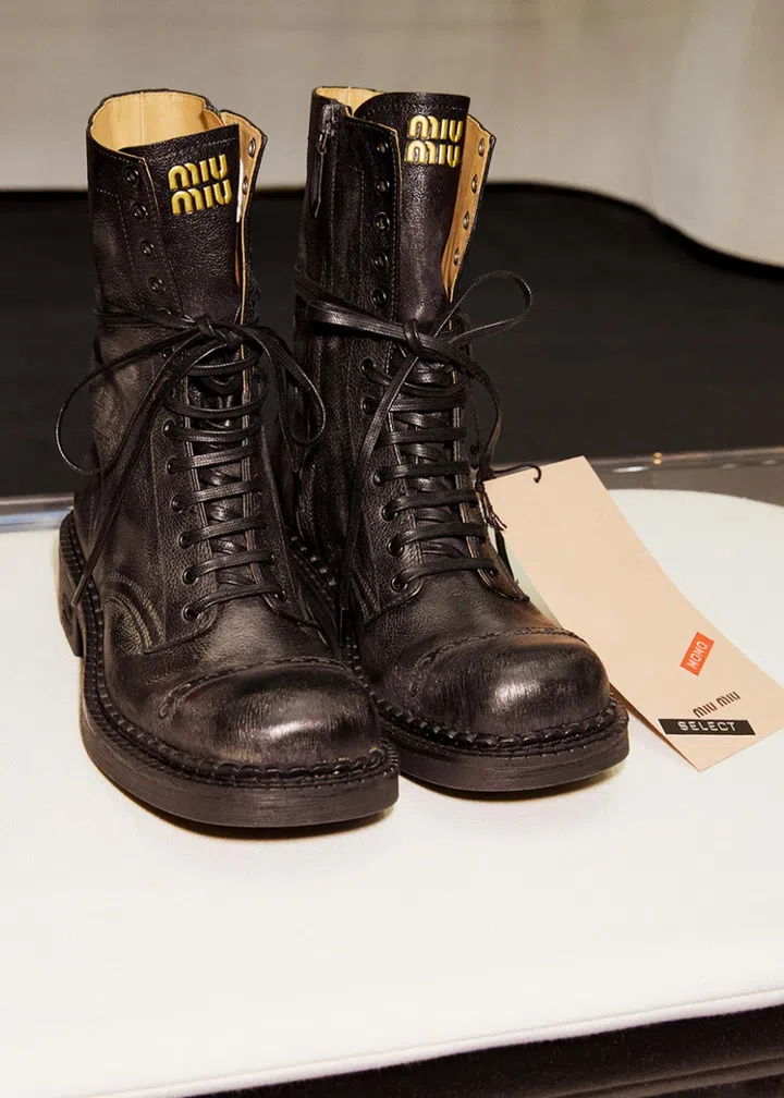 Momo Twice Miu Miu Select boots