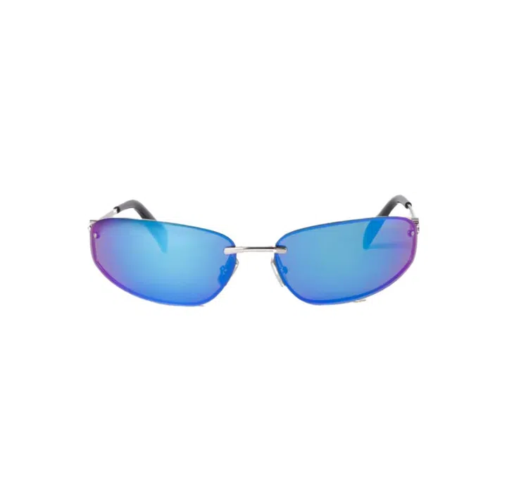 miu miu retro frameless sunglasses shades