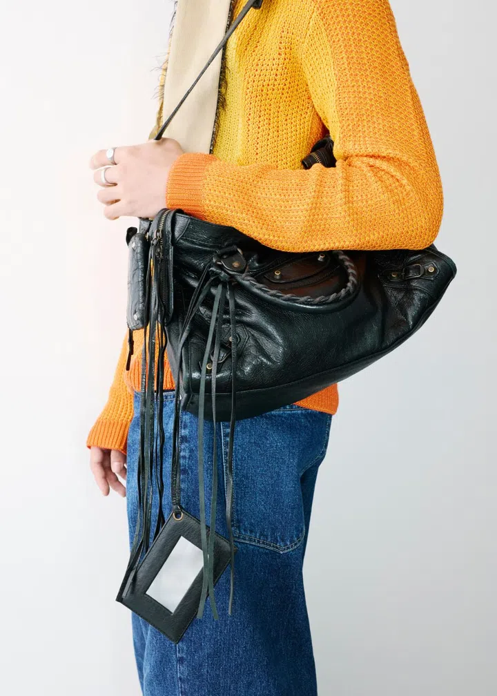 MENDEL PHUA, 21, NATIONAL SERVICEMAN LE CITY BALENCIAGA BAG