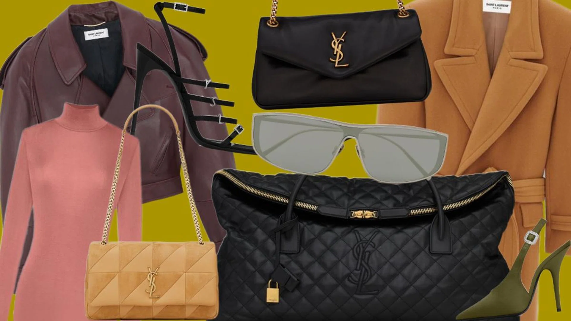 Yves Saint Laurents’ hooded ‘capuche’ pieces from the mid-'80s are one of the key motifs in this collection.