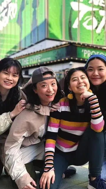My Neighbour Totoro West End Singaporean actresses - Victoria Chen and Rachel Clare Chan