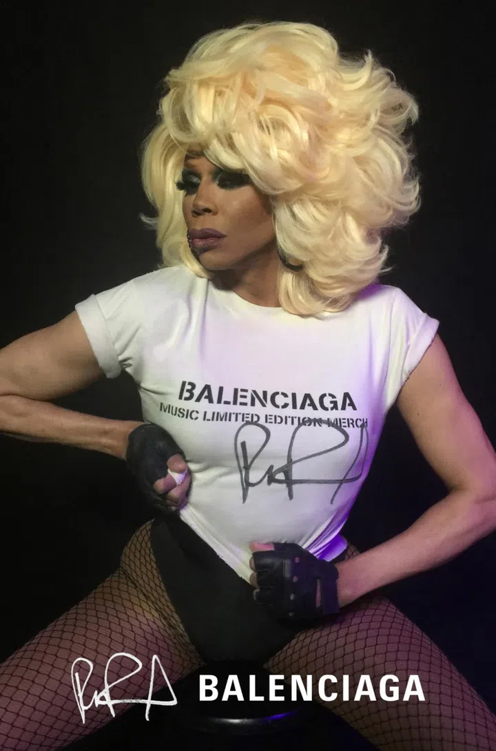 rupaul balenciaga
