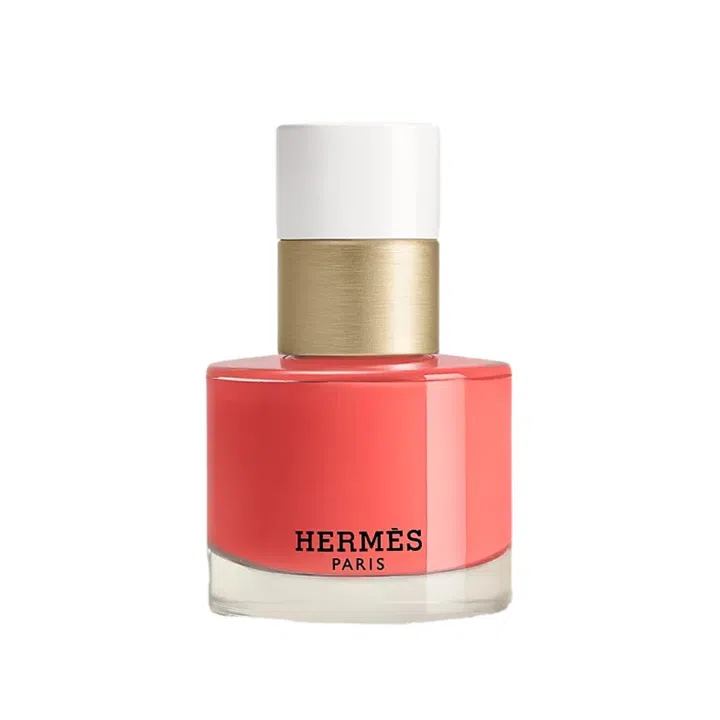 Nail polish in Rose Horizon, $85, Hermes