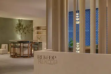 Inside REKOOP’s reception lounge area