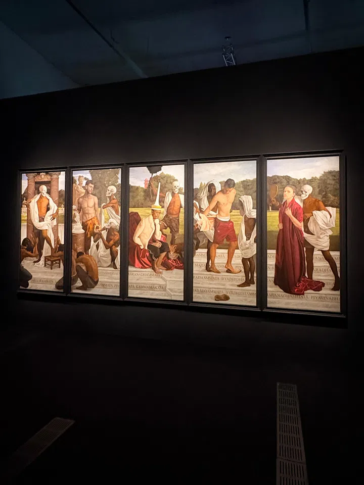 ArtScience Museum singapore Flesh and Bones: The Art of Anatomy exhibition