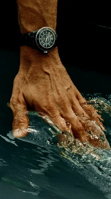 Chanel J12 watch 2026 Gisele Bundchen and Clément Chabernaud