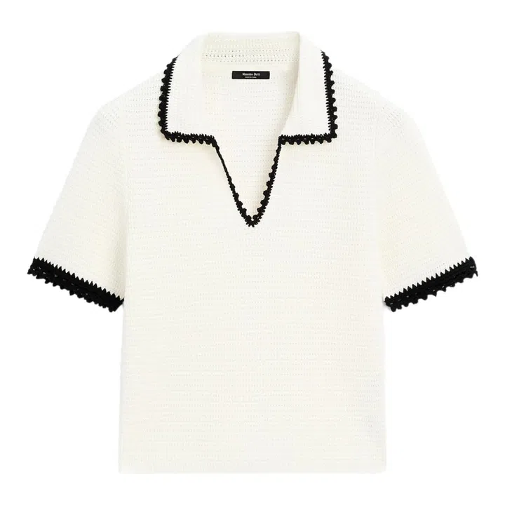 Cotton polo shirt, $159, Massimo Dutti