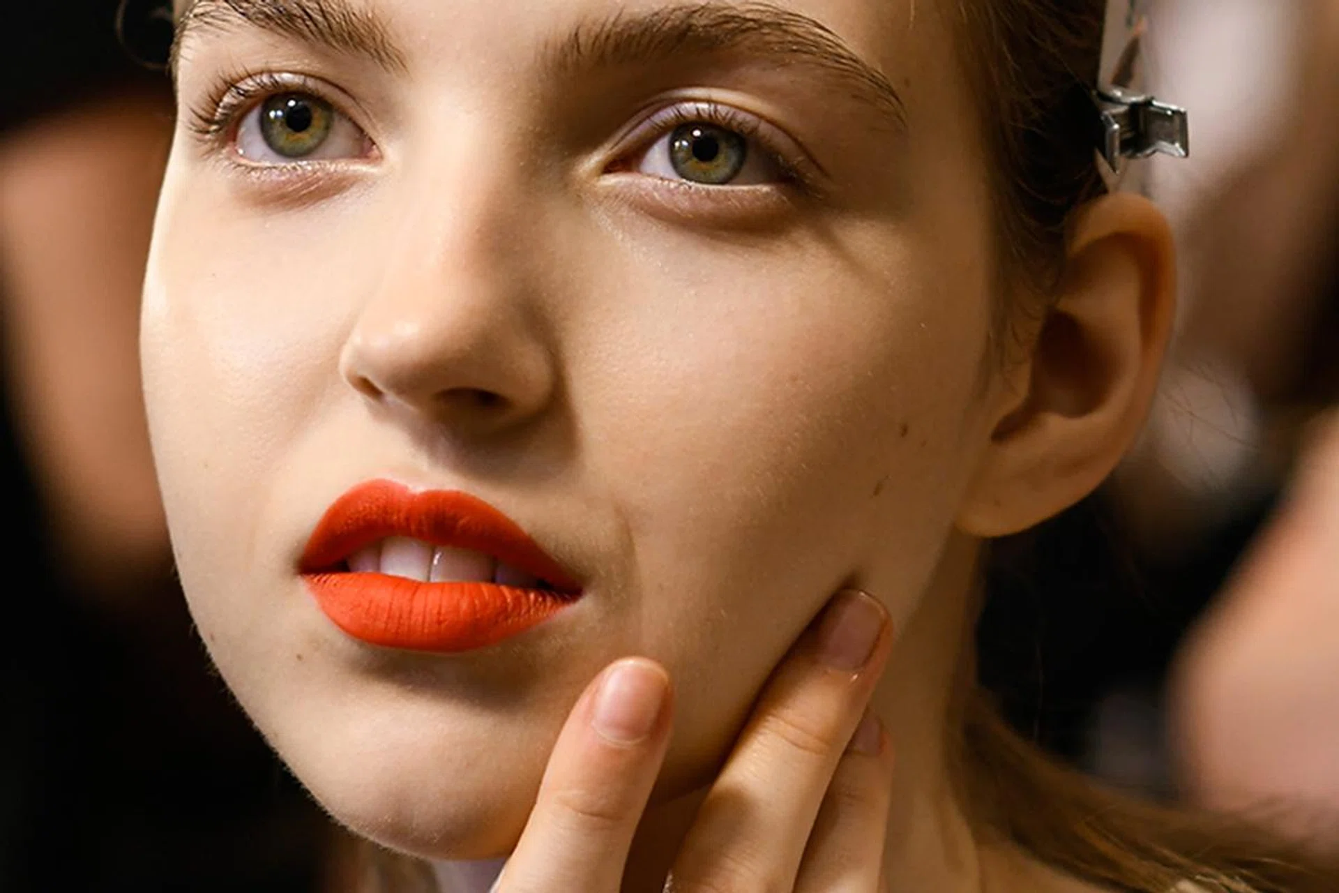 orange lipsticks