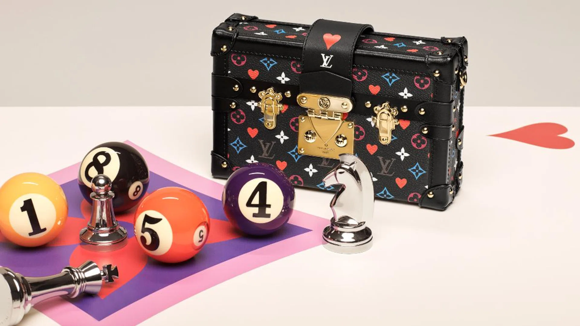 Louis Vuitton's got game for Cruise 2021. Credit: Courtesy