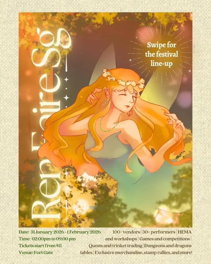 ren faire sg poster 