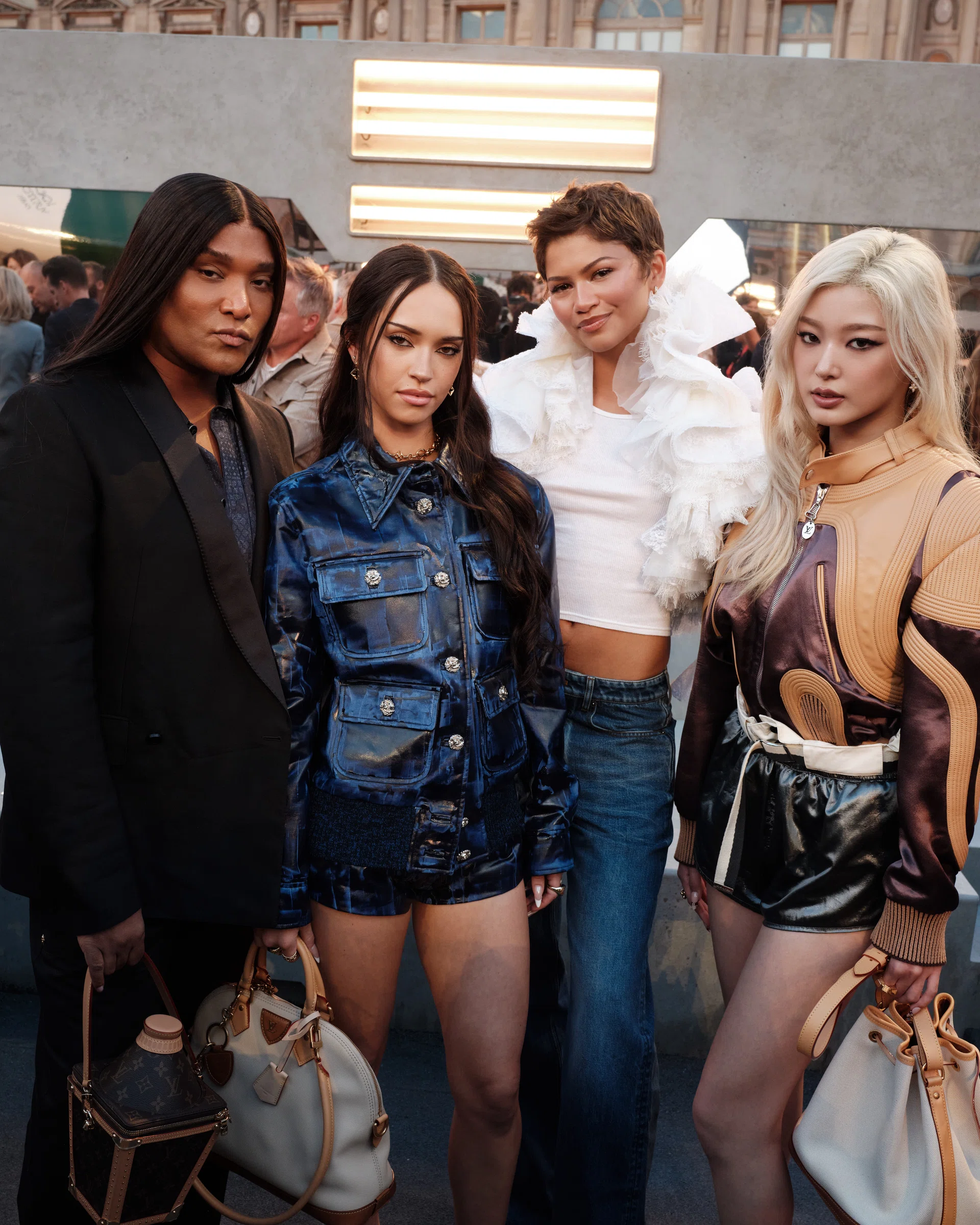 Spring Summer 2027 fashion week runway show celebrity VIPs