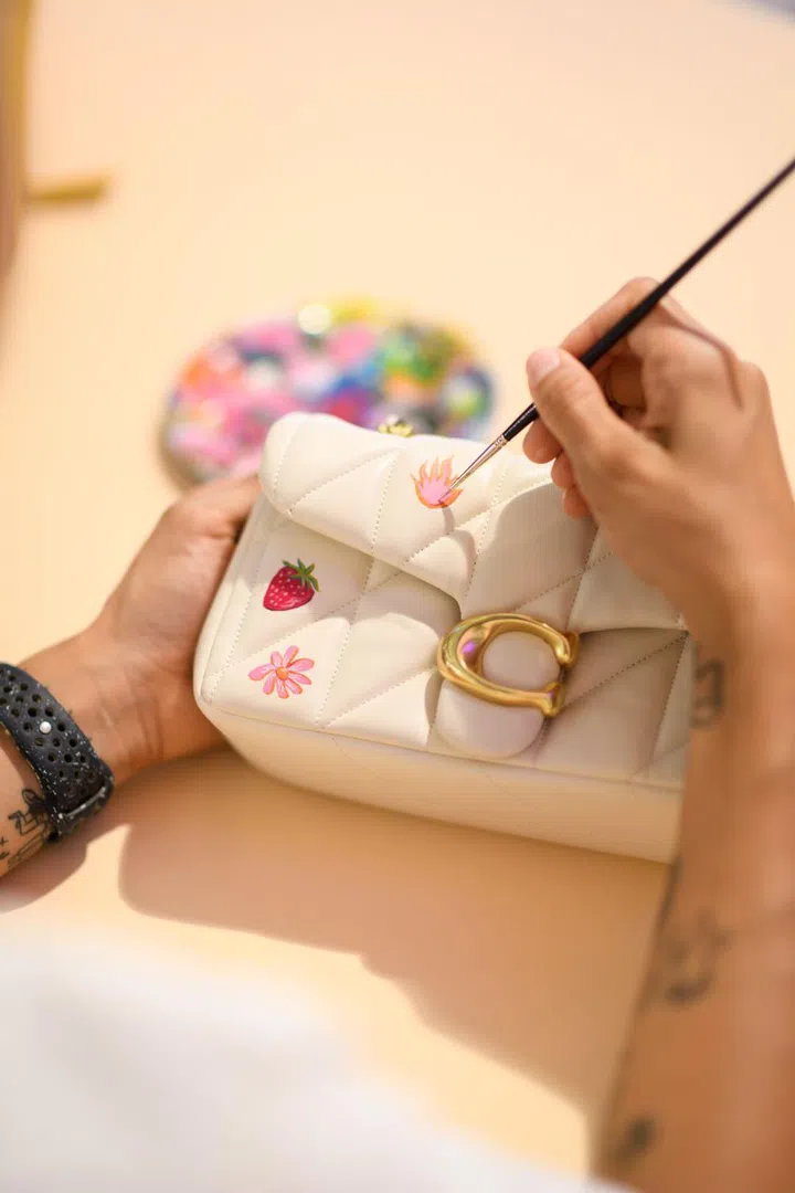 coach tabby bag customisation