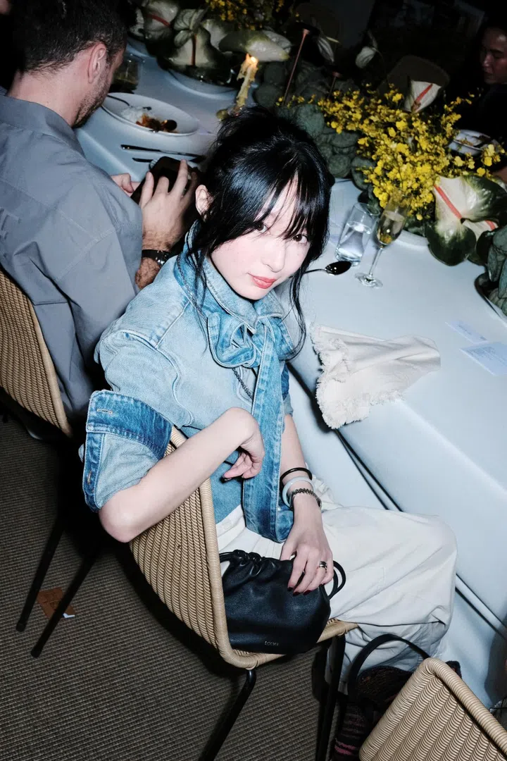 nicolettte yip at the loewe x female dinner