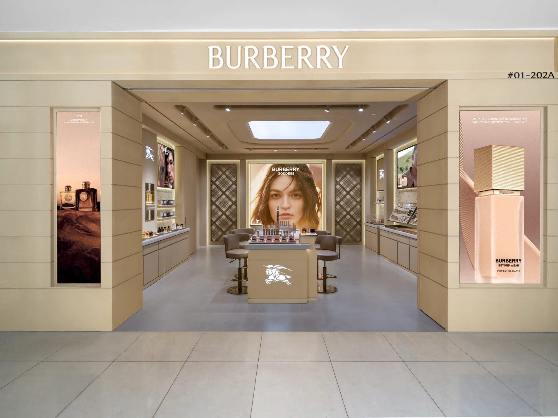 Burberry Beauty boutique Singapore VivoCity