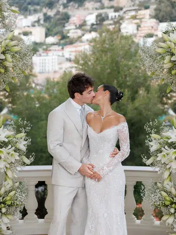 charcles leclerc Alexandra Saint Mleux wedding monaco