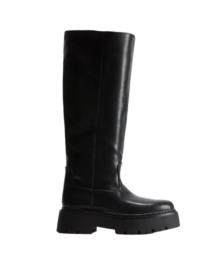 PU boots, $99.90, H&M