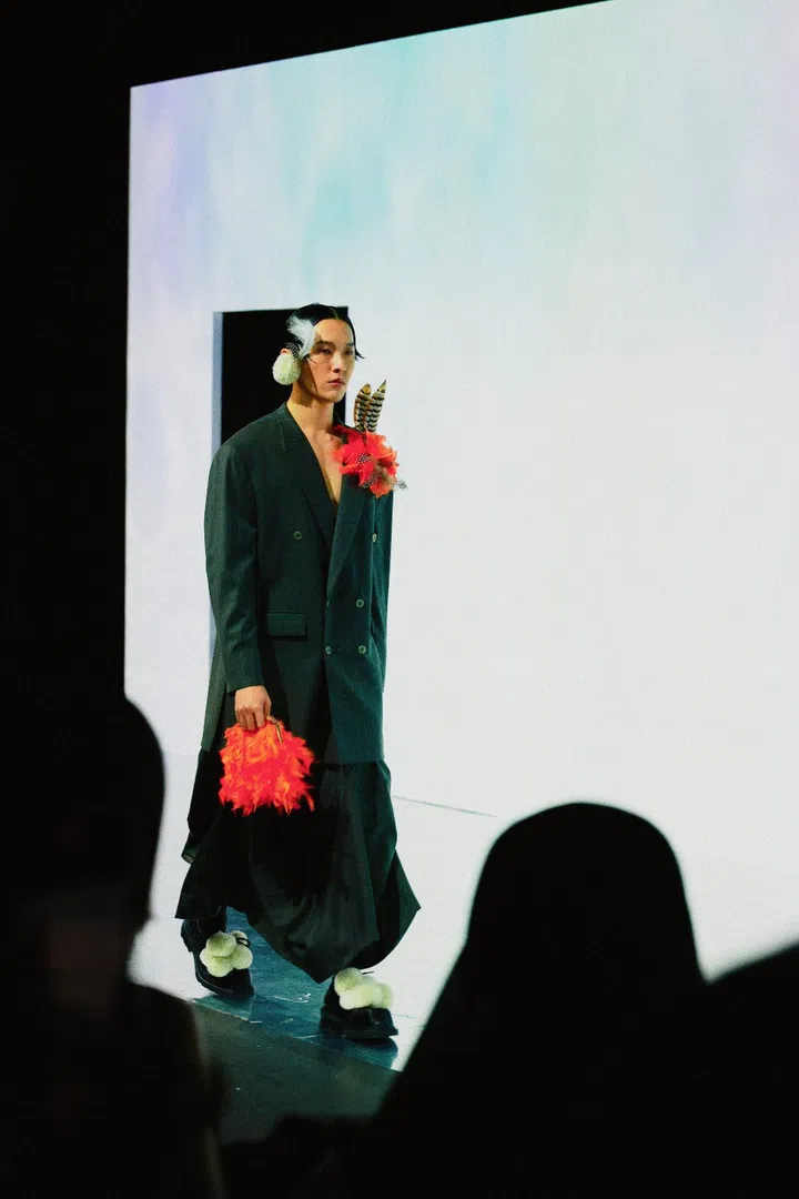 Terry Lim's SPECTRE fashion collection at the LASALLE College of The Arts Graduate Fashion Show 2025.