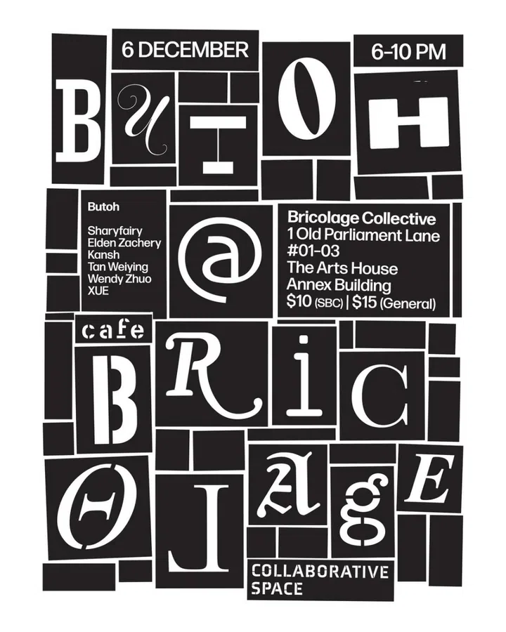 Singapore butoh collective bricolage cafe 